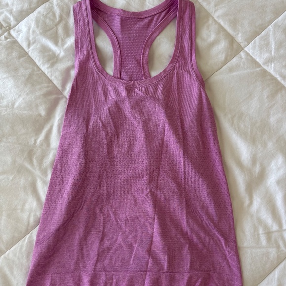 Lululemon Swiftly Tech Racerback Heathered Ultra Violet - Picture 3 of 5